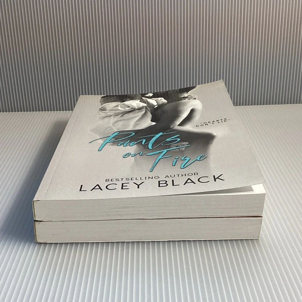 Signed Set of 2 Lacey Black Books